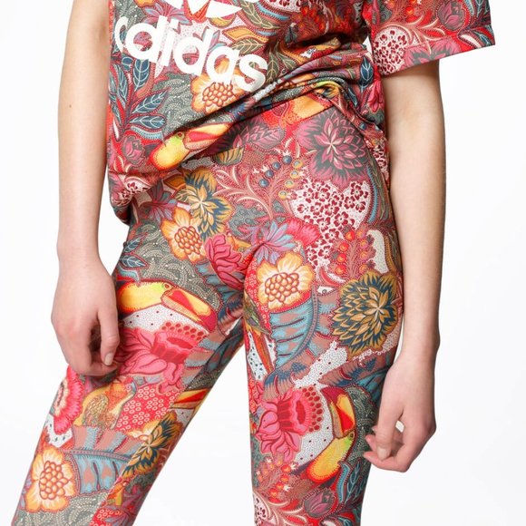 Adidas X Farm Rio Track Tropical Toucan Leggings - Picture 7 of 7